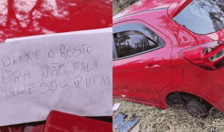 nota coche robado brasil