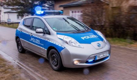 Coche eléctrico policía Alemania