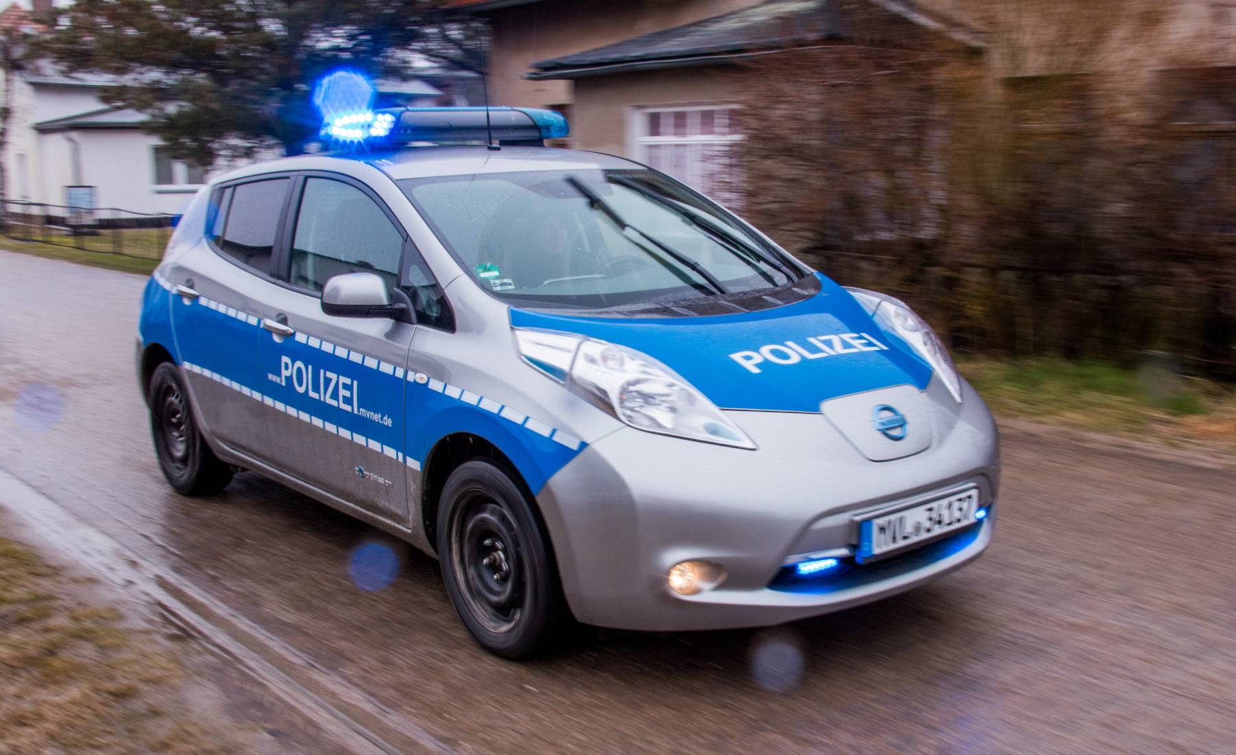 Coche eléctrico policía Alemania