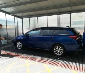 Frecuencia lavar coche