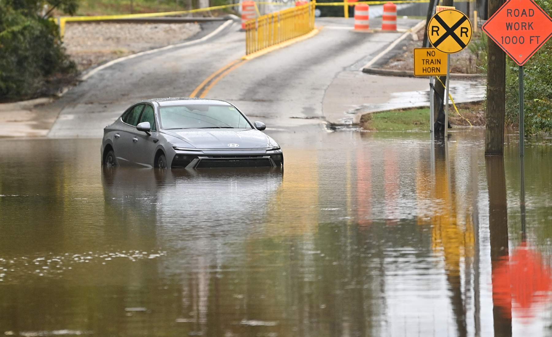 Hyundai inundaciones