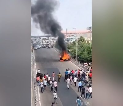 Incendio en la India