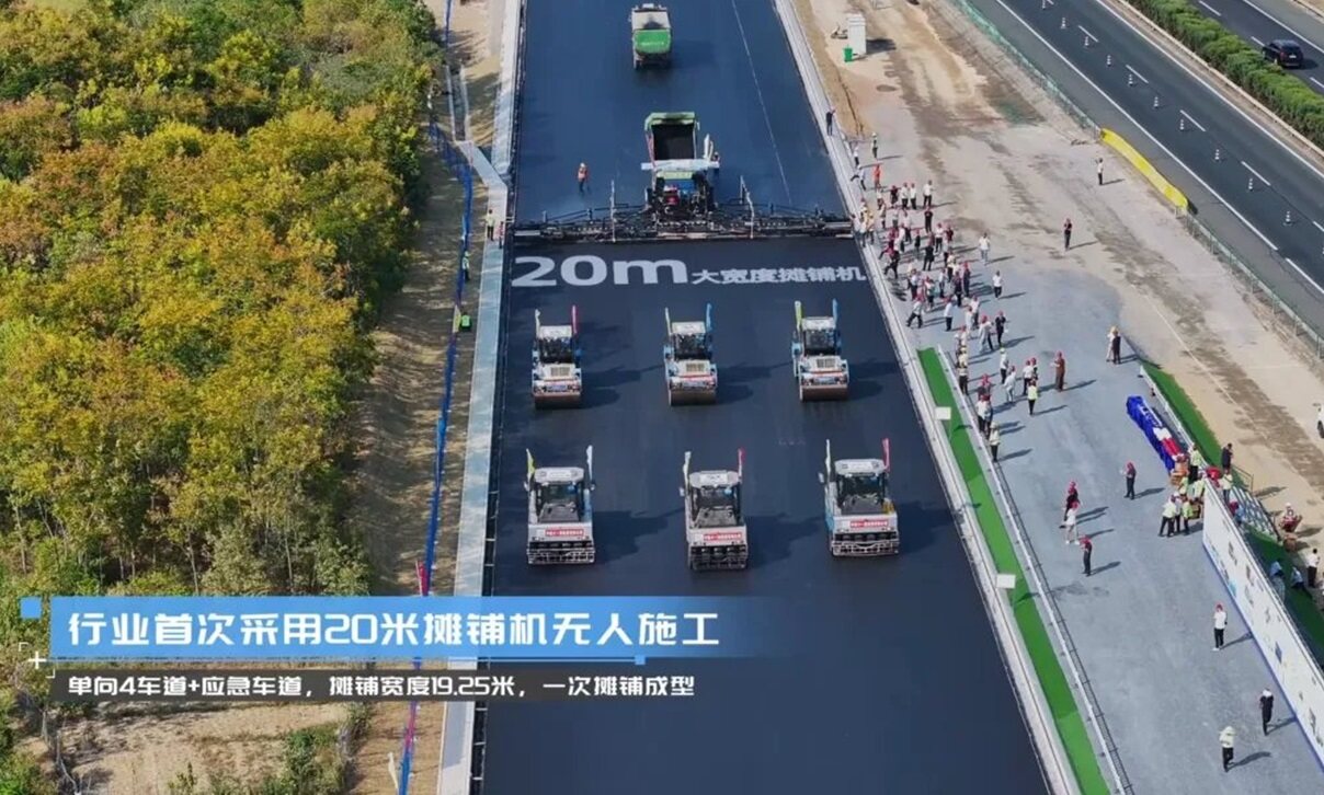 carretera china robots