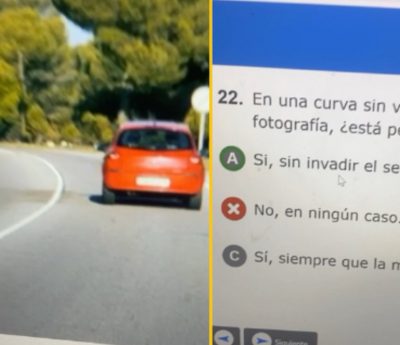 examen teórico de conducir