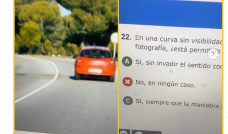 examen teórico de conducir