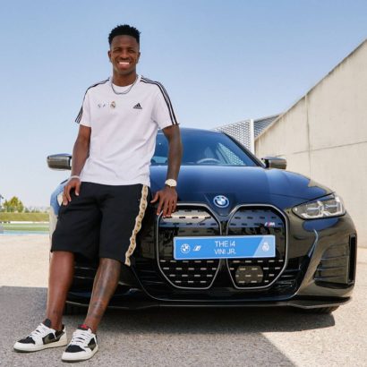 BMW pone a la venta el coche de Vinicius y el resto de jugadores del Real Madrid