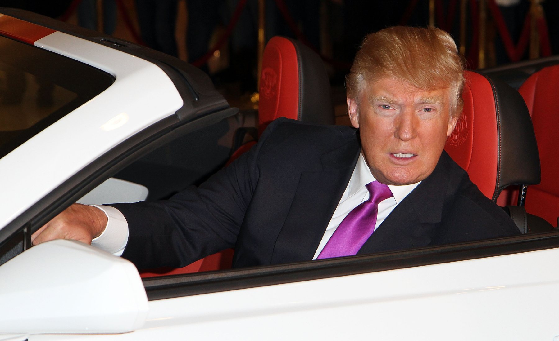 Trump coche eléctrico