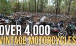 Uno de los cementerios de motos más grandes del mundo: 4.000 modelos en medio del bosque