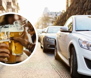 conductor multado alcohol