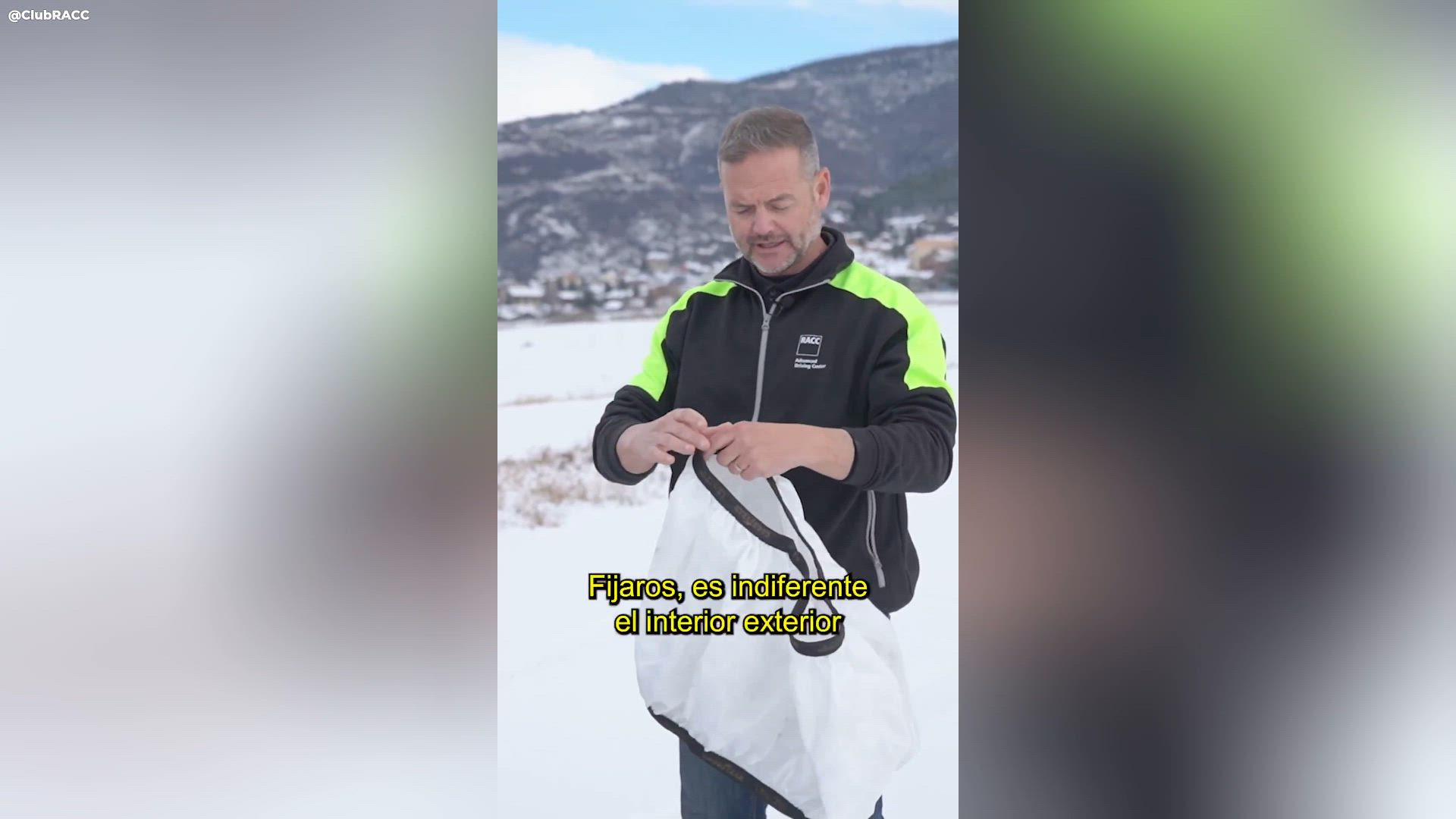 ¿Calzones o cadenas para la nieve? Este accesorio soluciona un problema en cinco minutos