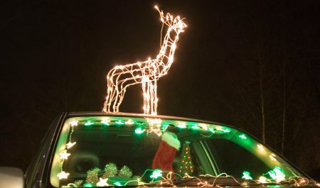 coche navidad