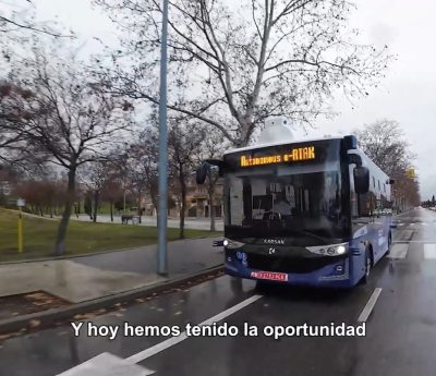 Autobús autónomo Leganés