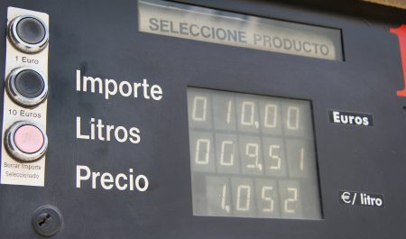 Surtidor gasolina canarias