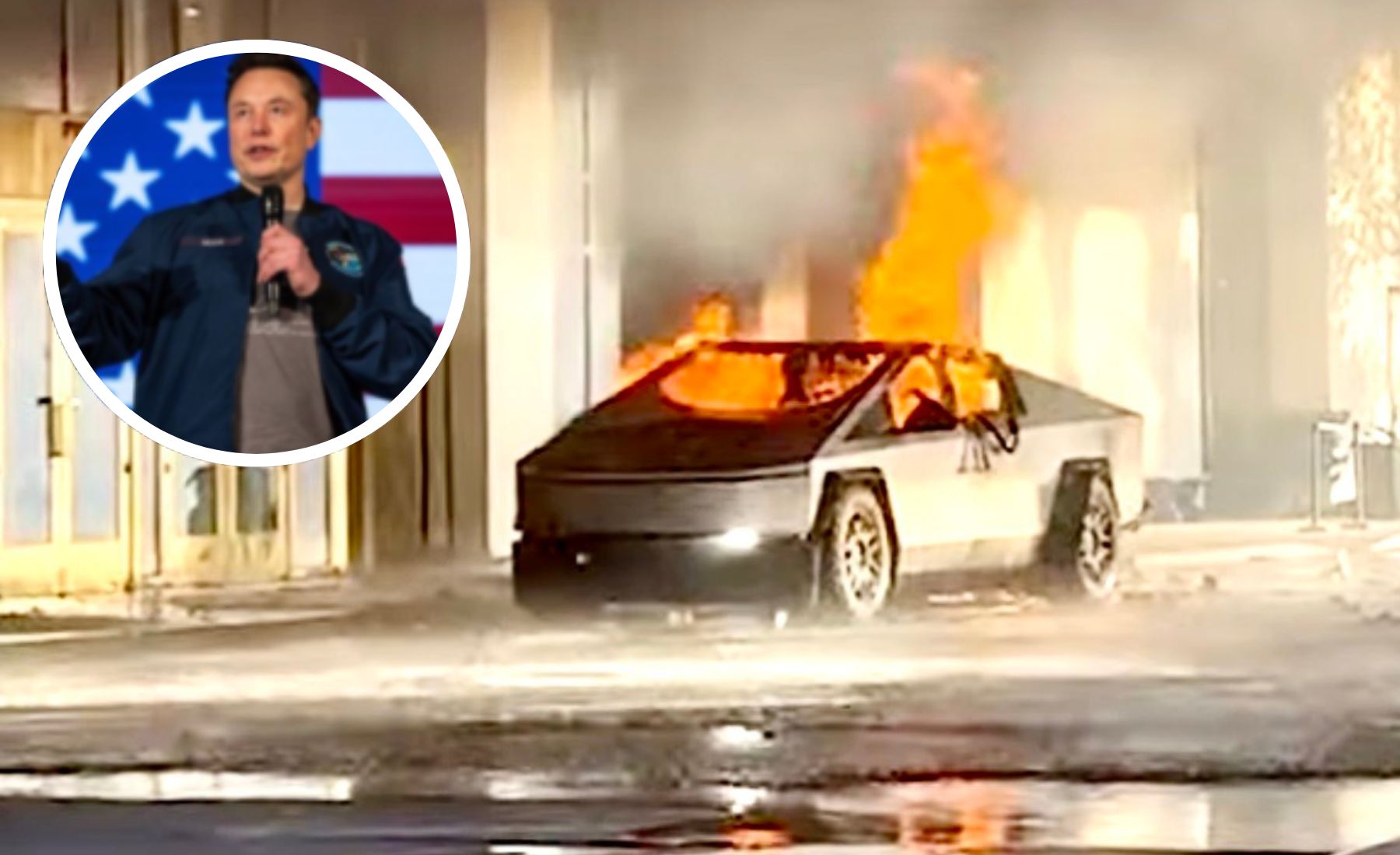 tesla cybertruck atentado