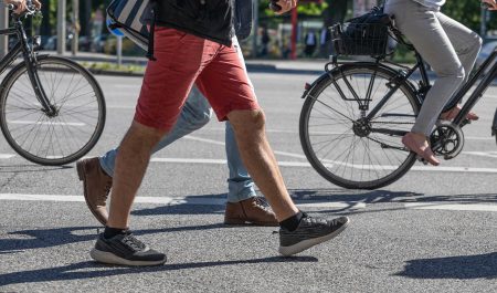 accidente ciclista peatón