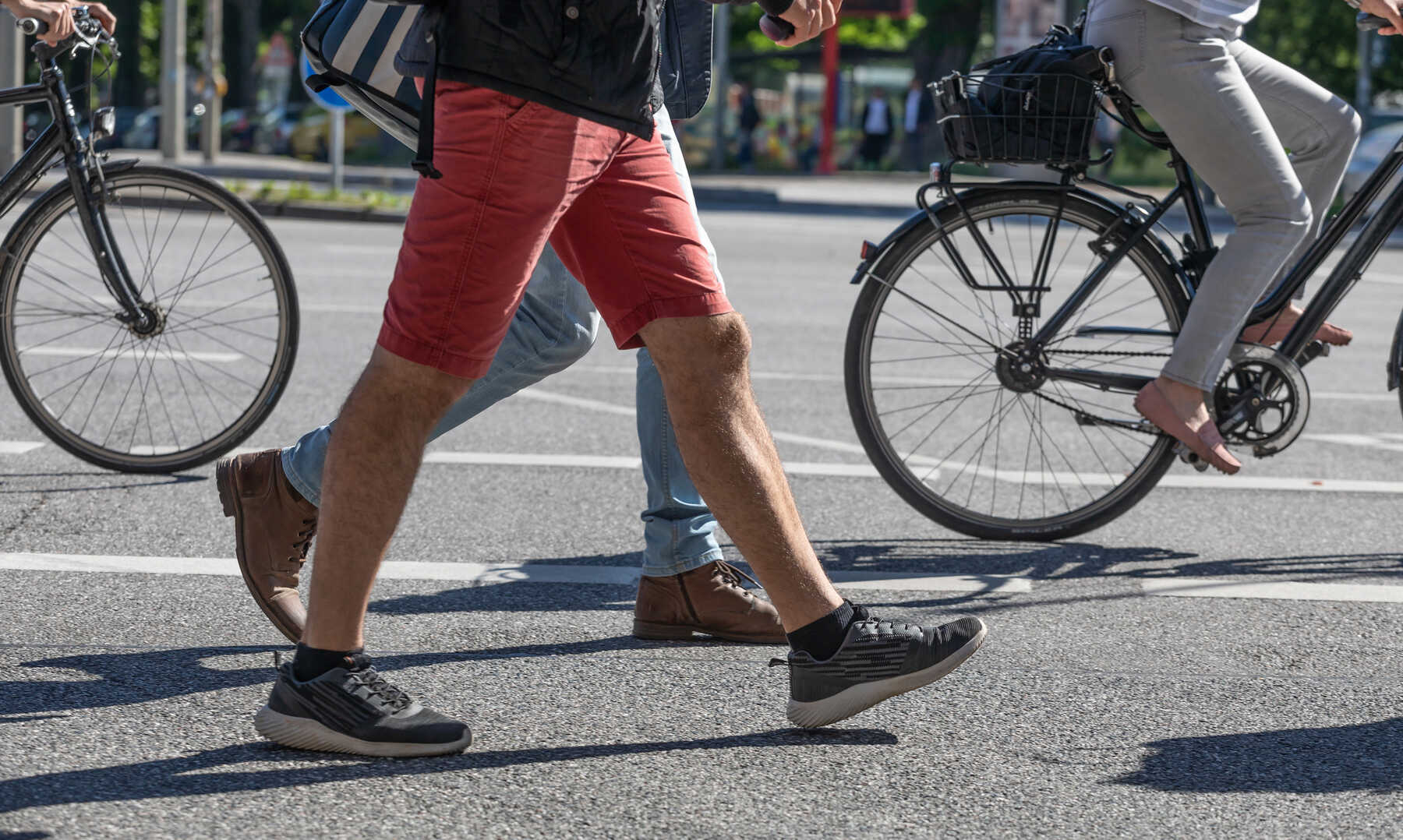 accidente ciclista peatón