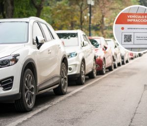 vehículo en infracción código qr estafa