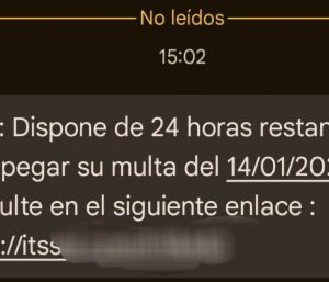 timo multa falsa dgt