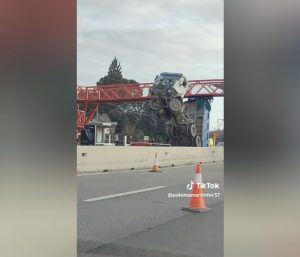 Accidente camión Madrid