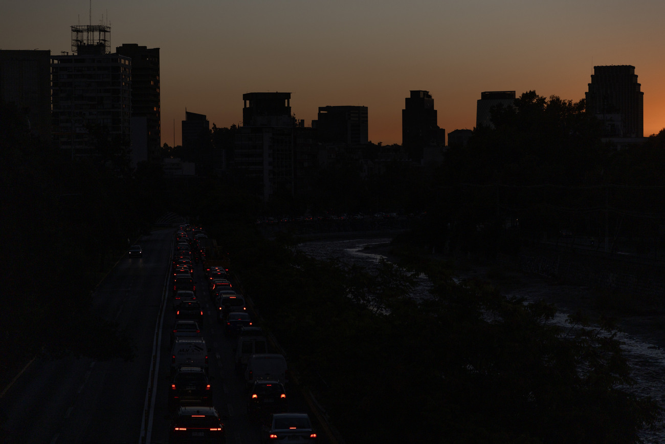 apagón masivo chile corte de luz