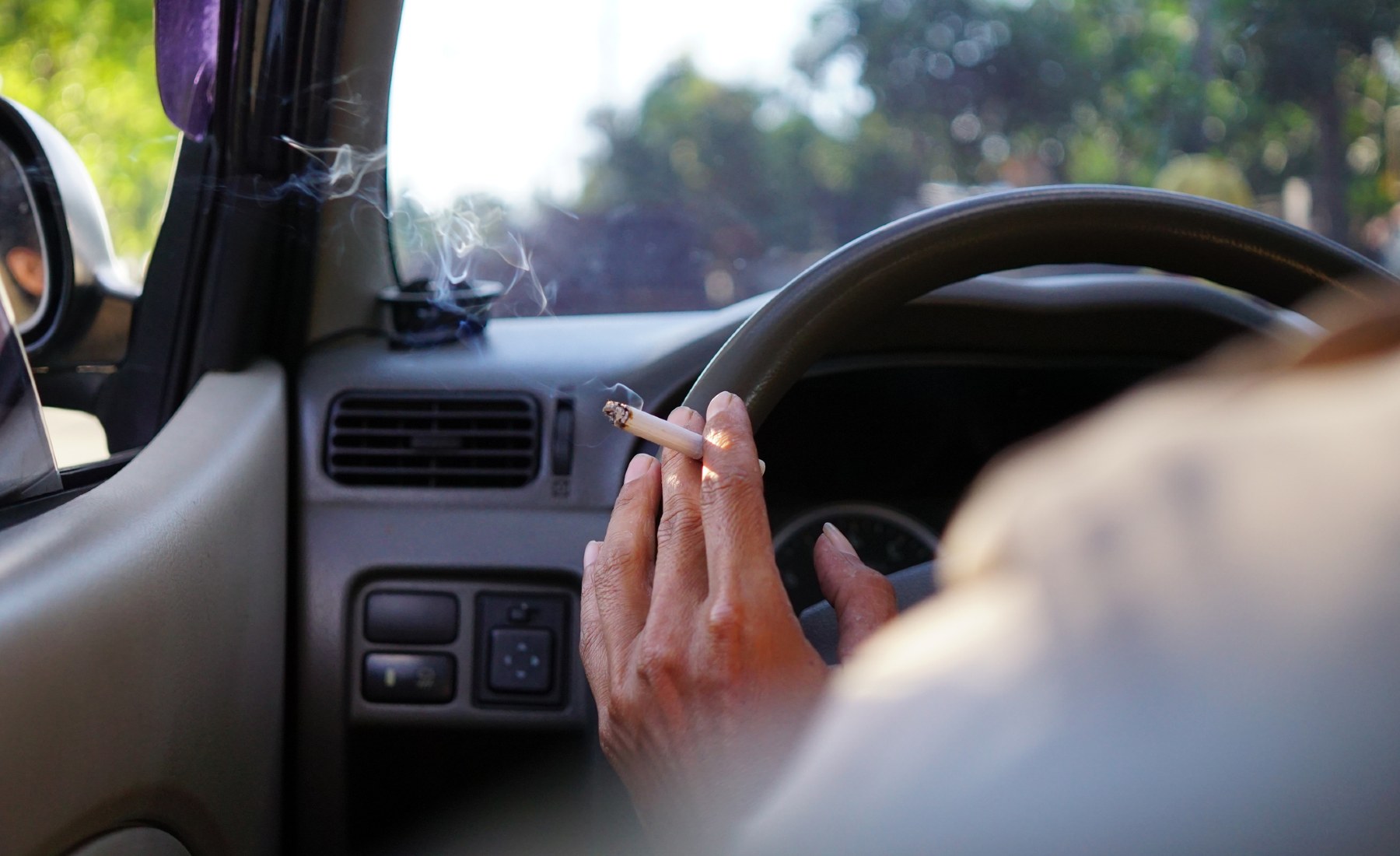 Fumar coche