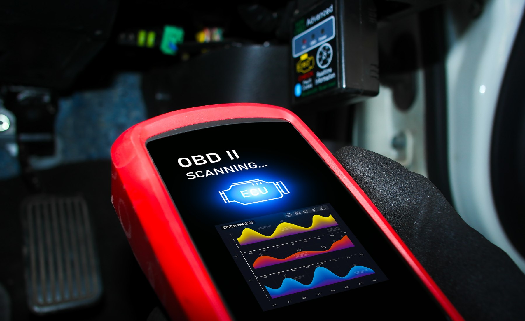 Máquina diagnosis OBD2