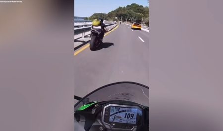 Motorista infracción