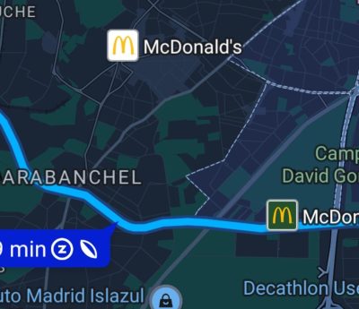 Google Maps ZBE