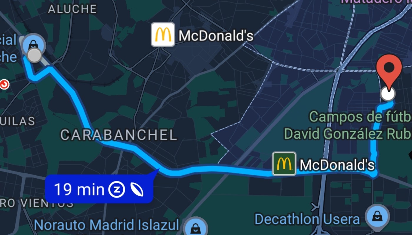 Google Maps ZBE