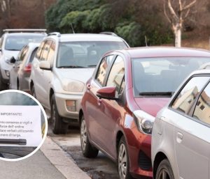 nota coche mal aparcado