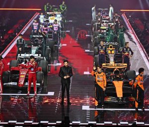 presentacion coche F1