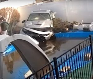 Accidente Long Island piscina