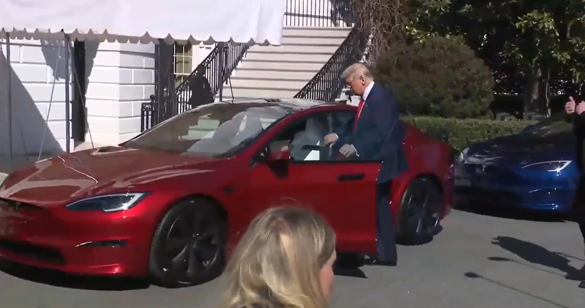Donald Trump Tesla