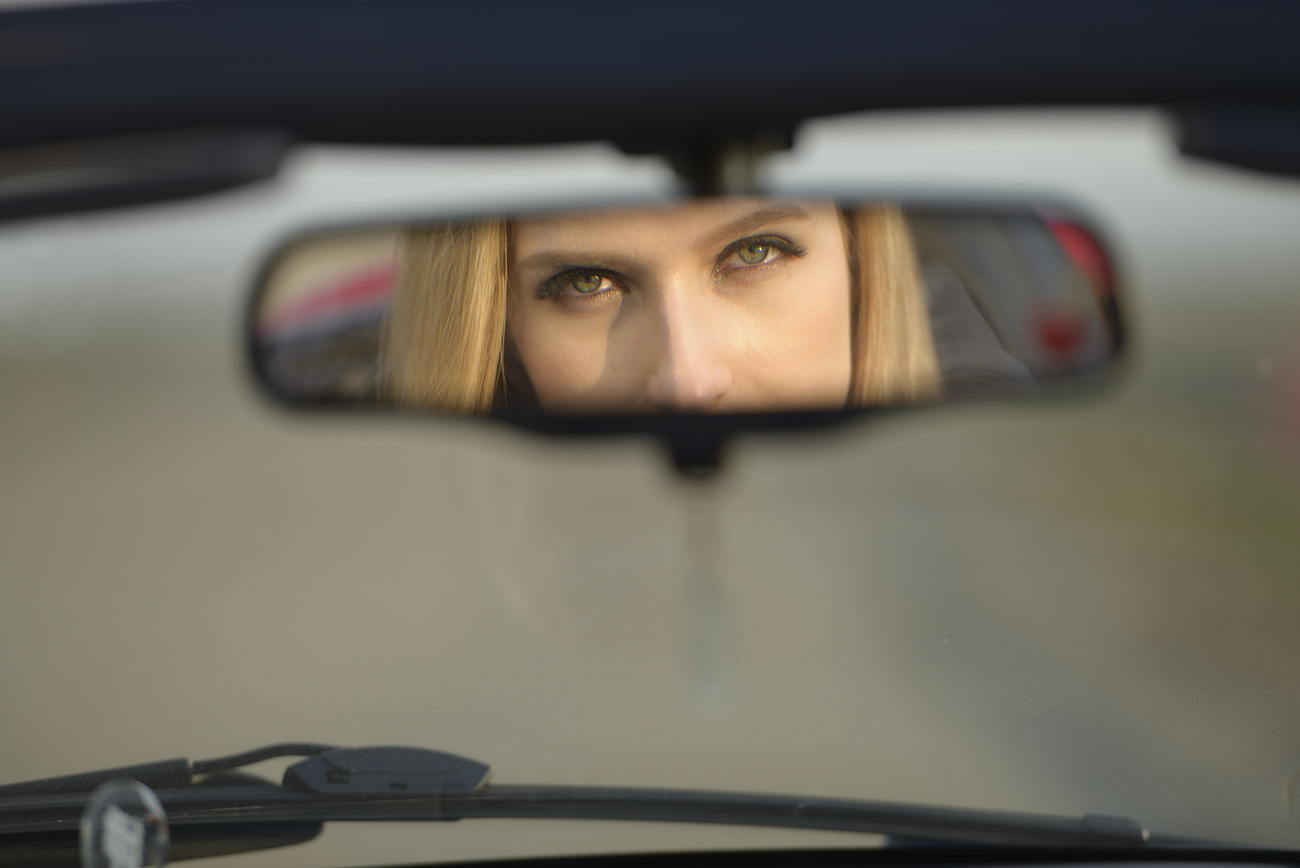 espejo retrovisor coche