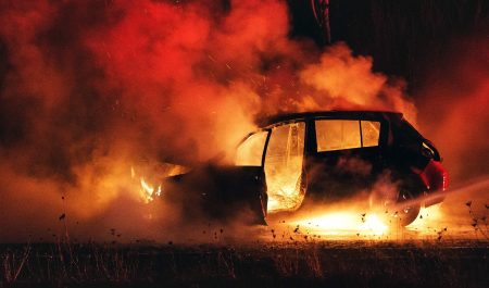 Incendio coche