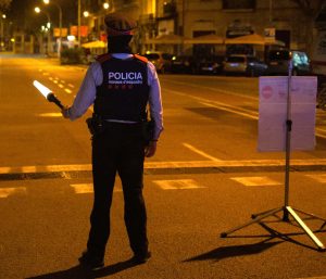 Mossos d'esquadra control