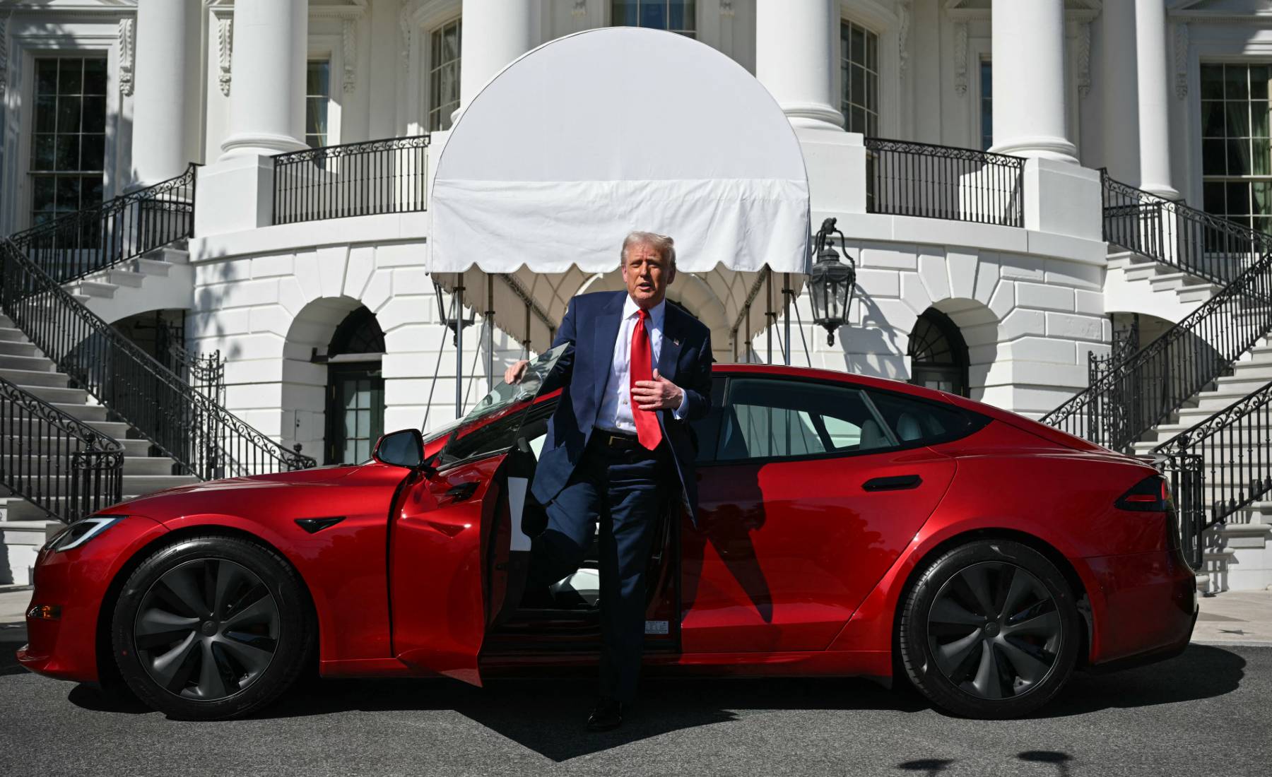 Trump Tesla