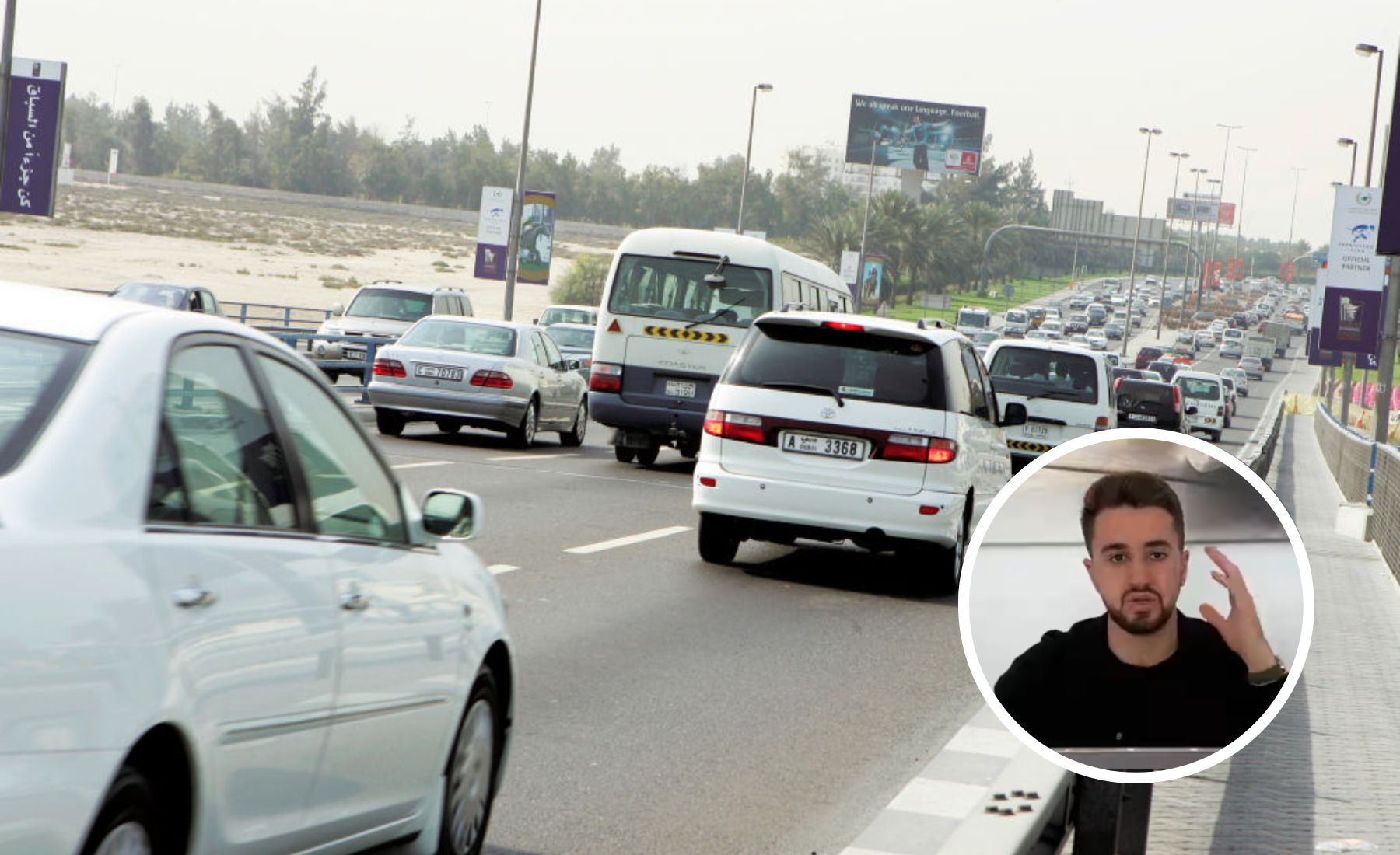 carretera mal estado