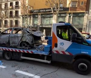 extinguir incendio coches eléctricos