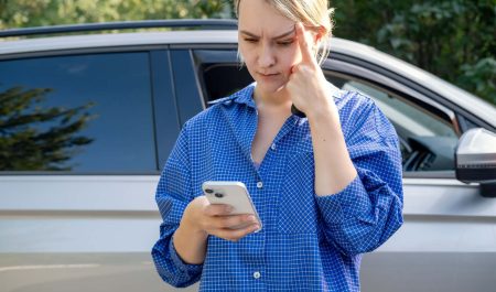 movil avería coche