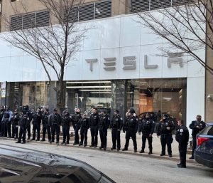 Protestas Tesla