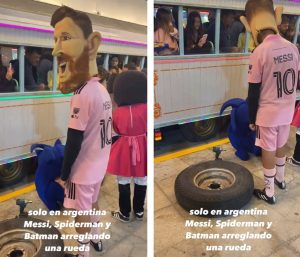 viral neumático messi