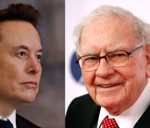 Elon Musk y Warren Buffett
