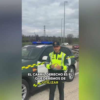 ¿Sabes realmente cuándo puedes usar el carril central y el carril izquierdo?: la Guardia Civil lo aclara en un minuto