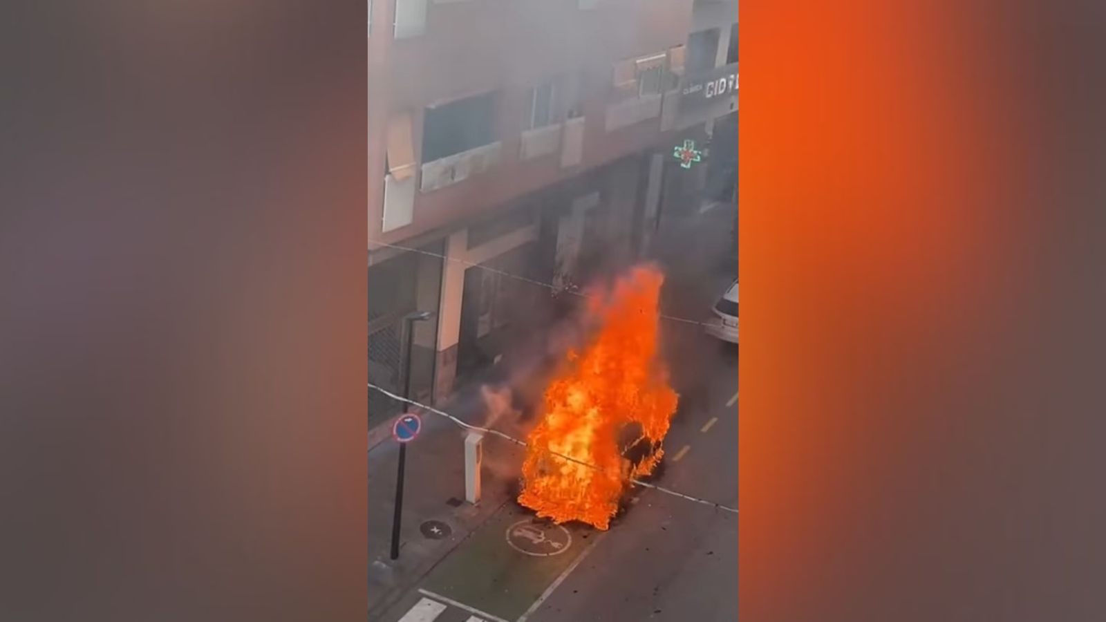Incendio coche eléctrico