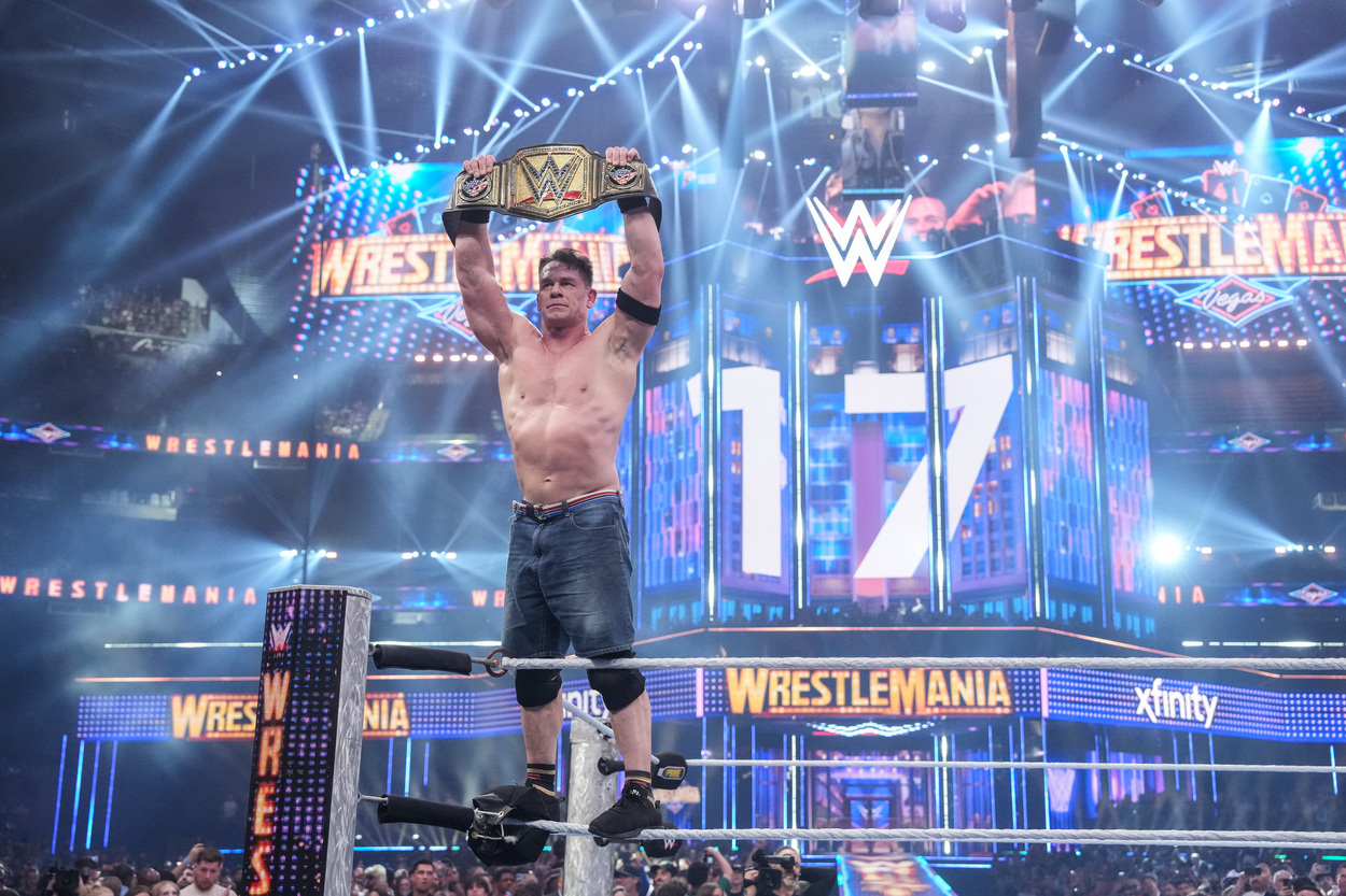 John Cena victoria Wrestlemania