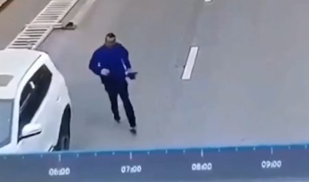 Perro se da a la fuga