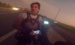 Sin gasolina en mitad de la Panamericana: Charly Sinewan pide ayuda para poder arrancar su moto