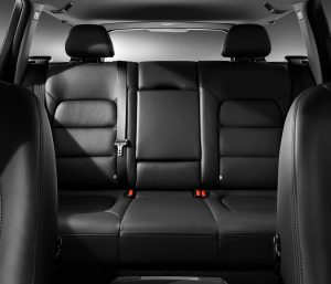 Interior del Volvo V70 de 2014