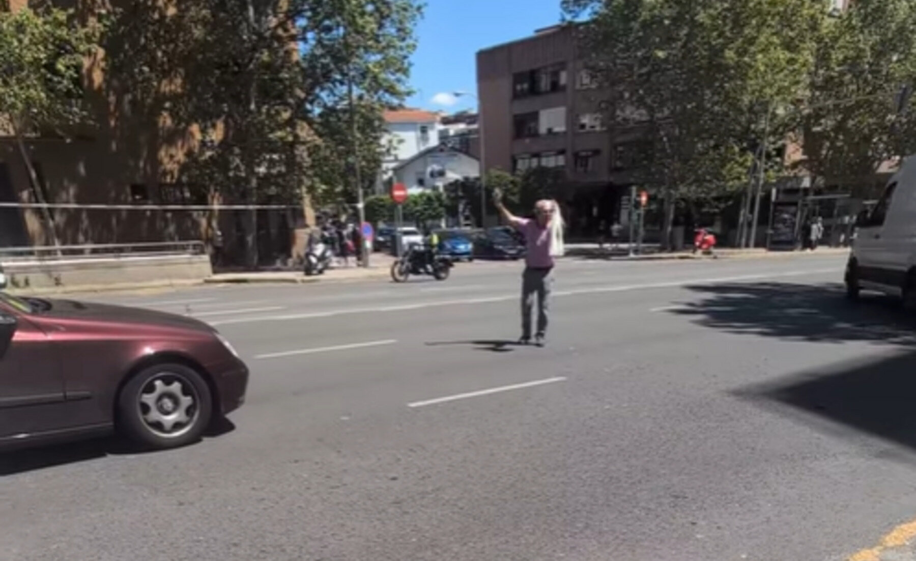 apagón luz tráfico